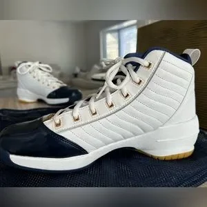 Nike | Shoes | Nike Air Jordan 9 Xix Se White Metallic Gold  display picture 3